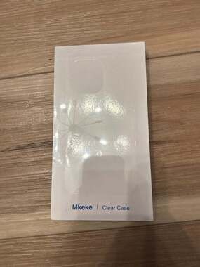 Mkeke Clear Phone Case for iPhone 15 Pro Max
